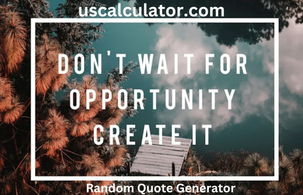 Random Quote Generator